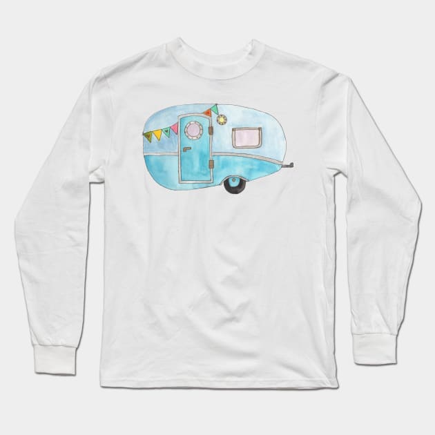 Camper Long Sleeve T-Shirt by Wild Tangents